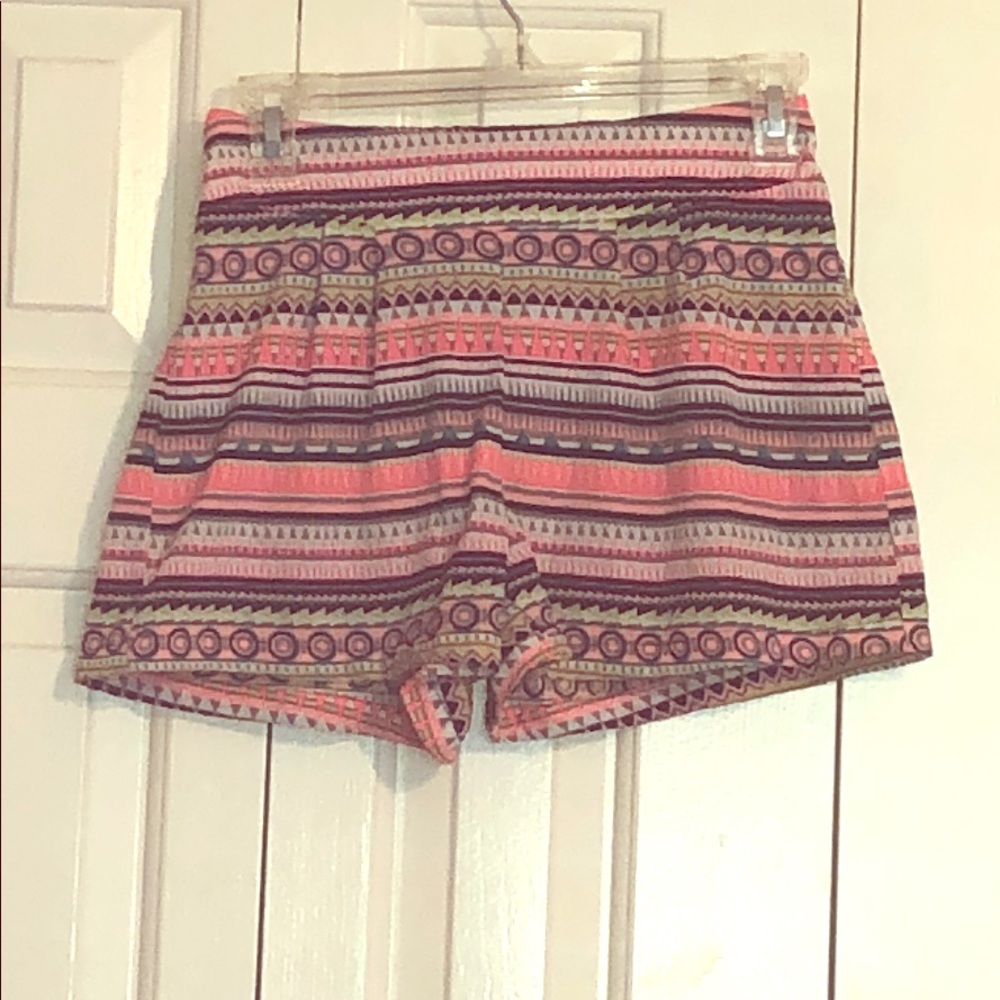 Multi colored shorts